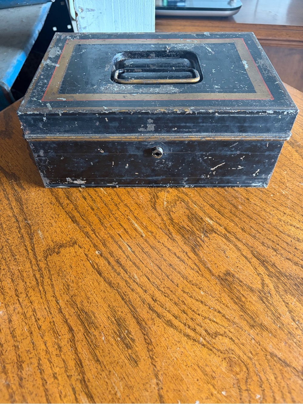 Tin chest